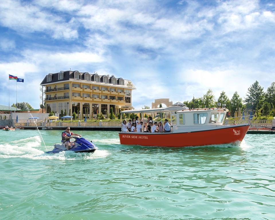 River Side Hotel Mingacevir Exterior foto