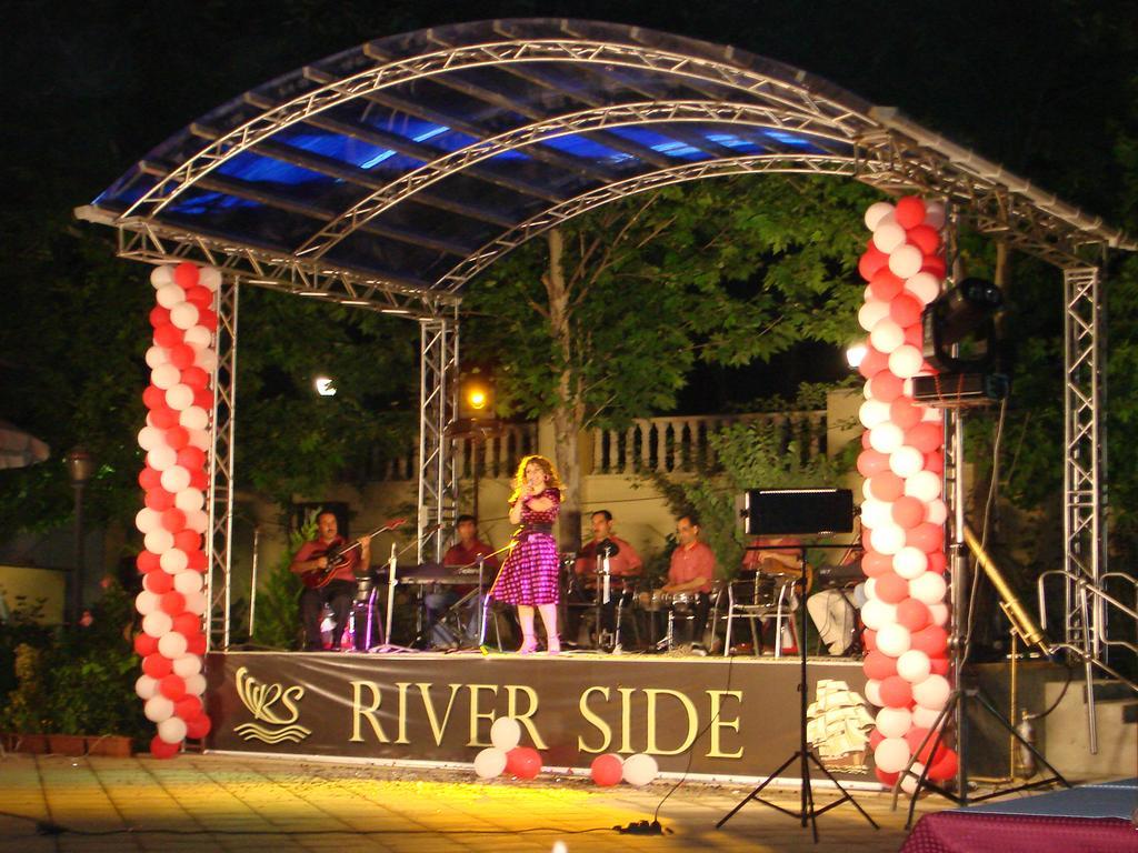 River Side Hotel Mingacevir Exterior foto