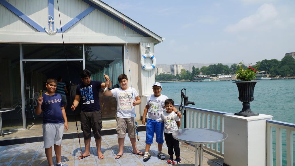 River Side Hotel Mingacevir Exterior foto