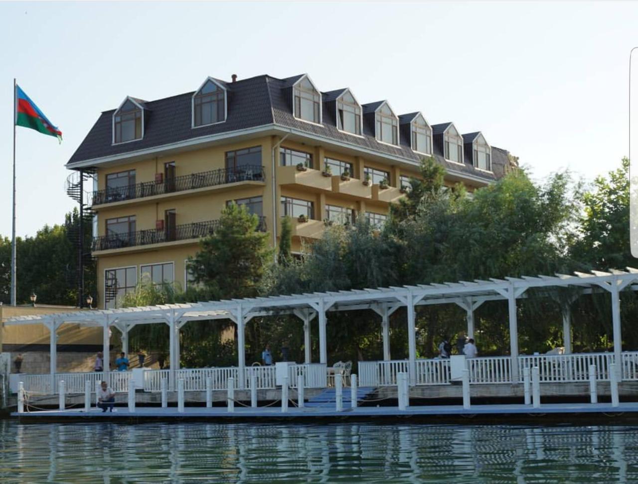 River Side Hotel Mingacevir Exterior foto